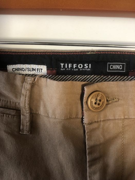Calças Tiffosi Chino//Slim Fit Tamanho L:32