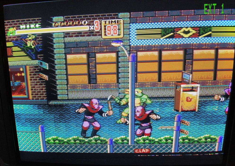 TMNT Shredder's Re Revenge - Mega Drive