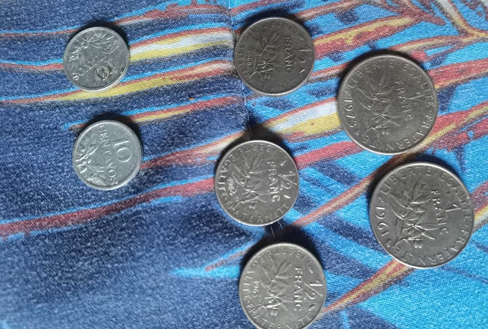 Moedas de 1 FRANC