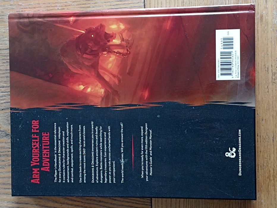 Dungeons & Dragons Player's Handbook 2014 ANG