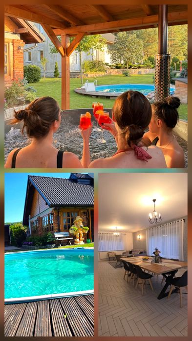 Komfortowy domu całorocznym - sauna, jacuzzi, bilard