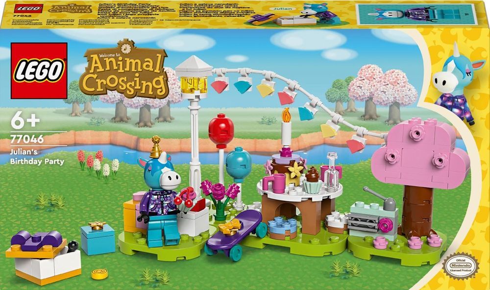 Lego 77046 Lego Animal Crossing Przyjęcie Urodzinowe Juliana