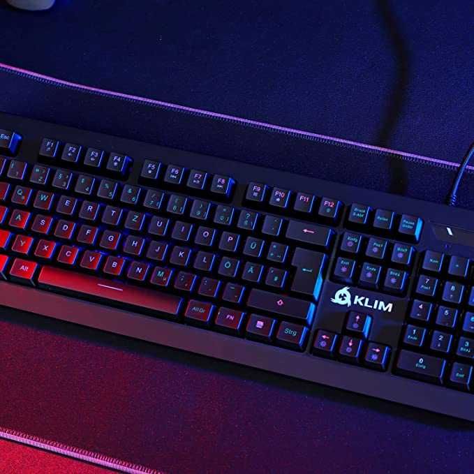 Klawiatura mechaniczna Klim Domination, RGB