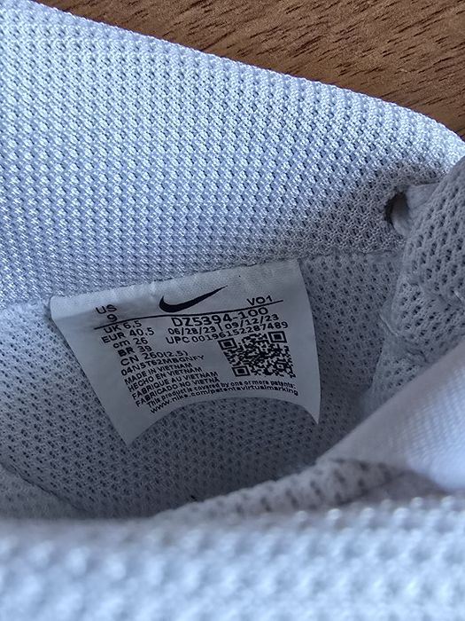 Nike court vision alta złoty branding 40,5 damskie