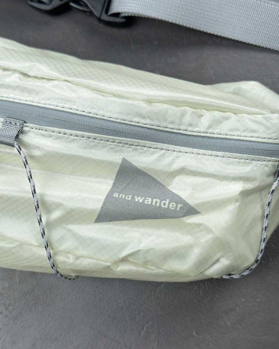 Сумка And Wander Nylon Waterproof Shoulder Bag White