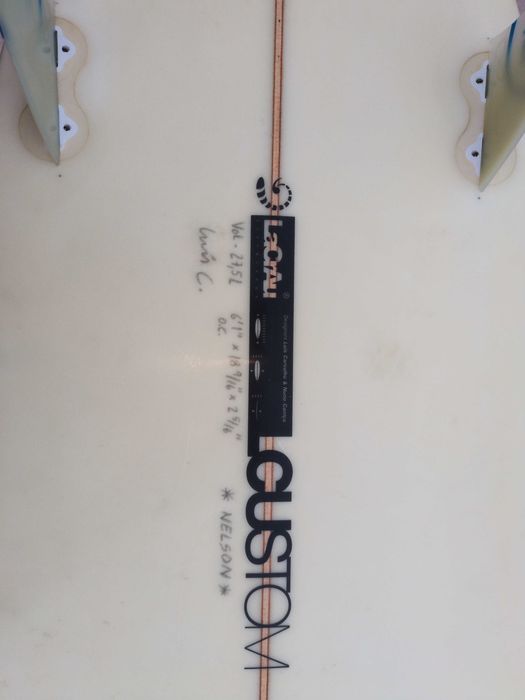 Prancha de surf LaCrau - 6'1" x 18 9/16" x 2 5/16" - 27.5L