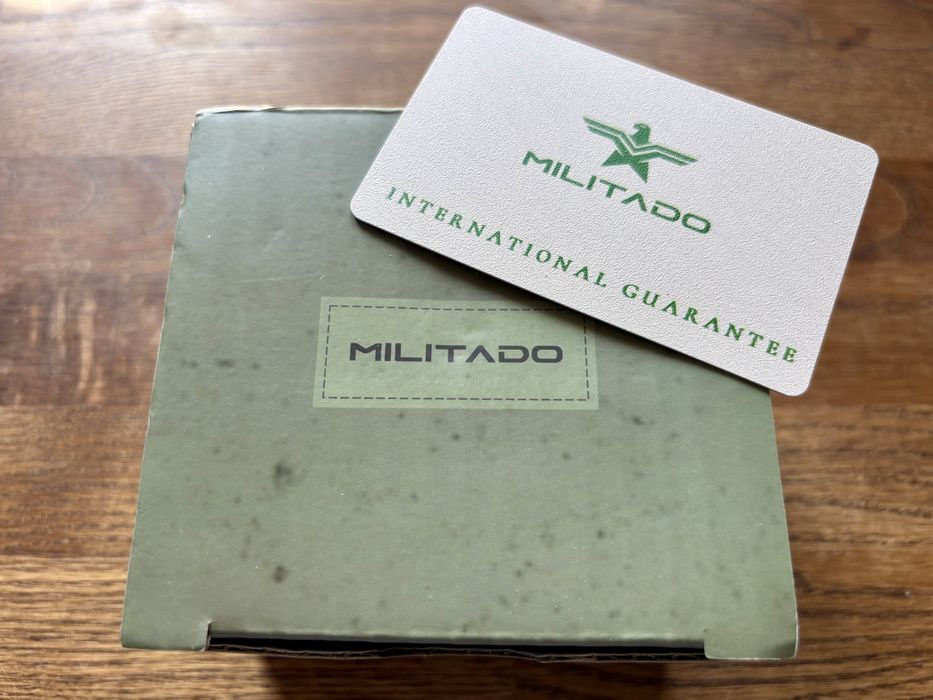Годинник Militado ML08 (сапфір, сталь 316L, quartz Ronda 515)