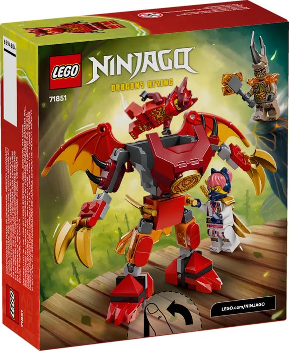 Lego 71851 - Smok-Mech Kaia — Zestaw Bitewny