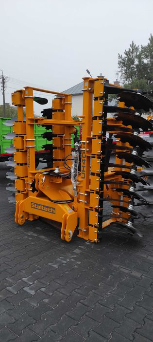 Od ręki!! Brona Hydrauliczna 4m 560mm wał rurowy 500 STALTECH UH40EX
