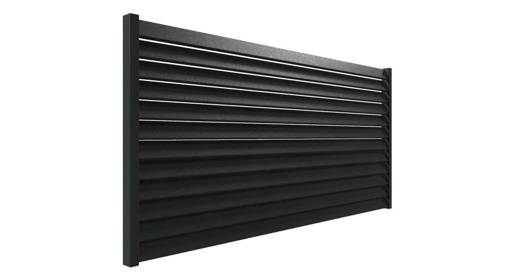 Przęsło ogrodzeniowe 8035, 197cm x 100cm ral 7016 cena sztuka