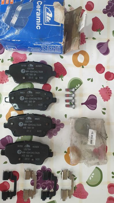 ATE Ceramic 13.0470_2784.2 - Pastilhas de travão para Ford