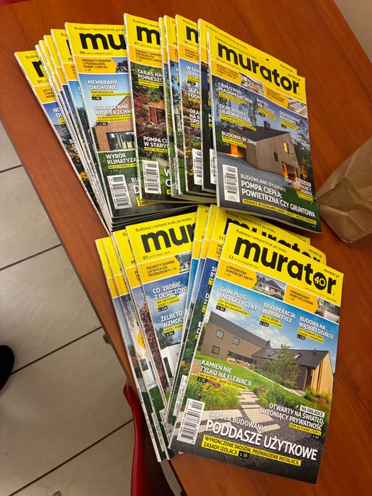Gazety murator ponad 30sztuk