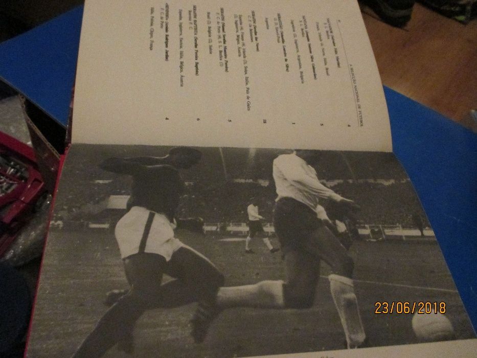 3 livros-A selecção nacional/Sporting/Braga,Belenenses, Guimaraes e Se