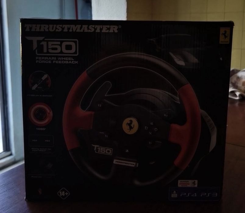 thrustmaster t150 ferrari (volante + pedais) Edição Especial