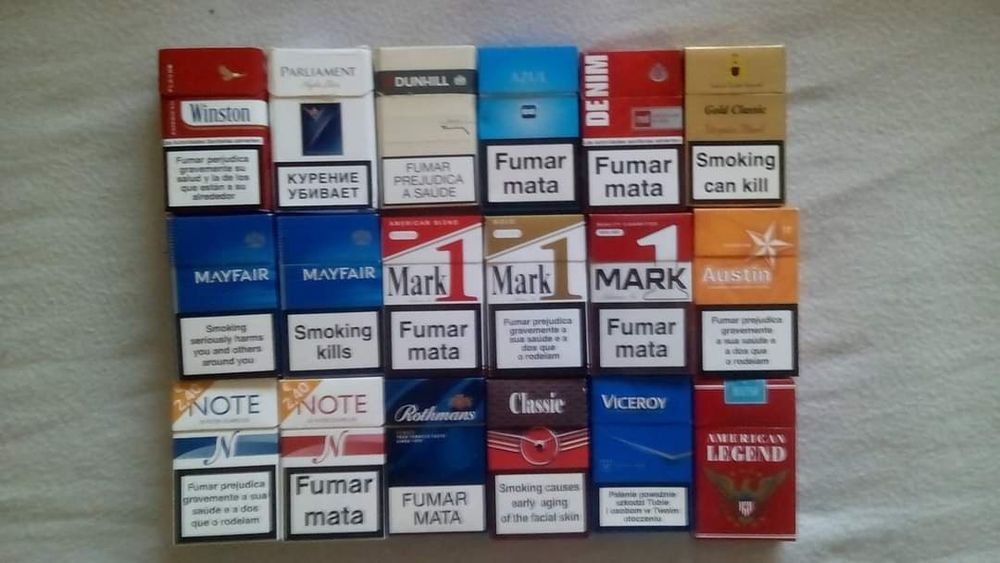 Colecção Maços Tabaco