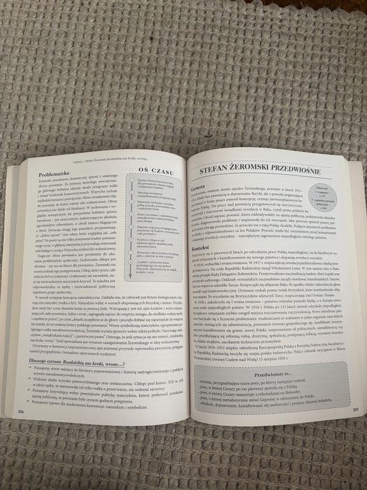 Opracowania szkolnych lektur dla liceum i technikum
