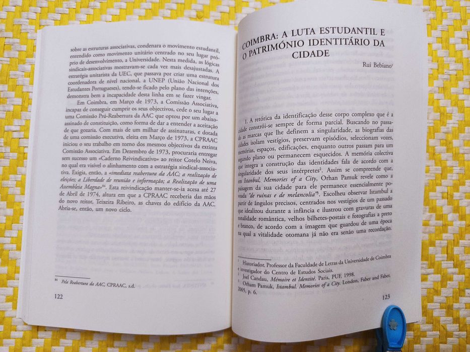 UM SÉCULO DE LUTAS ACADÉMICAS 
Coordenação de Amadeu Carvalho Homem