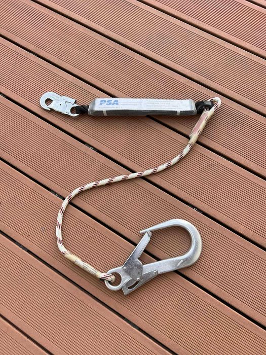 Lonża amortyzująca bezpieczeństwa pojedyncza PSA