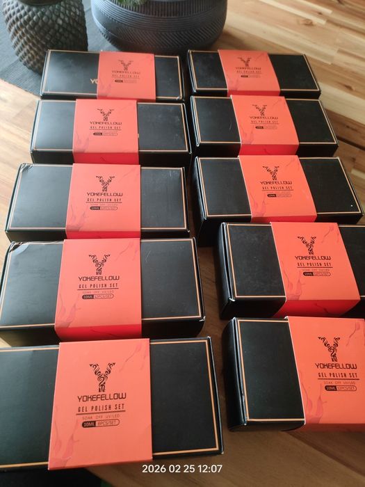 Zestaw lakiery hybrydowe 120 szt