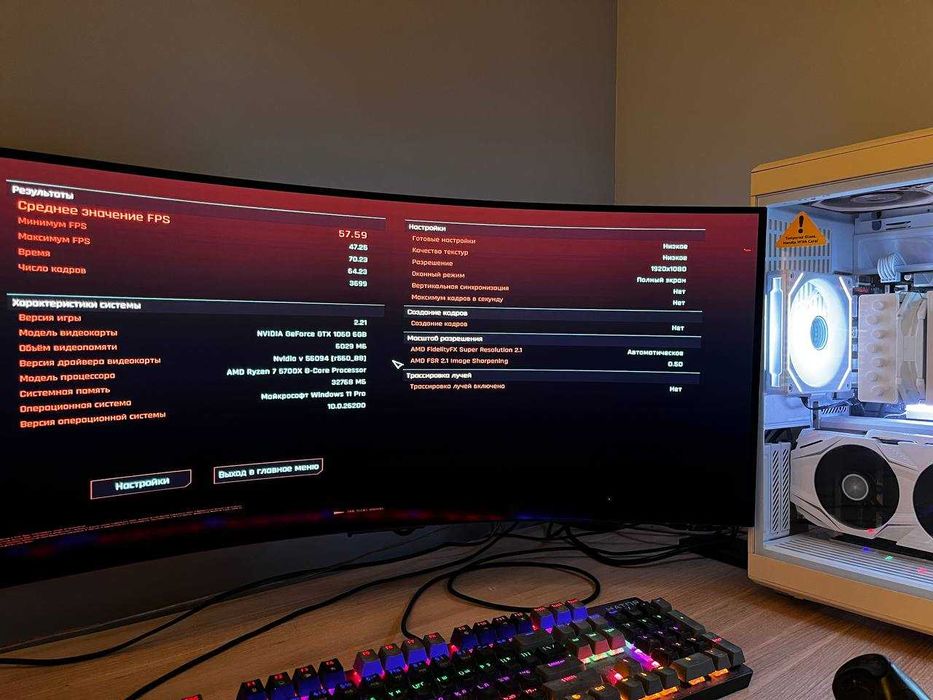 Відеокарта ASUS GTX 1060 6GB Dual OC White, б/в