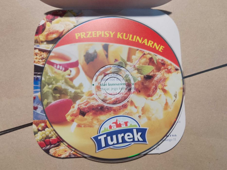 Przepisy kulinarne z serami „Turek” na CD