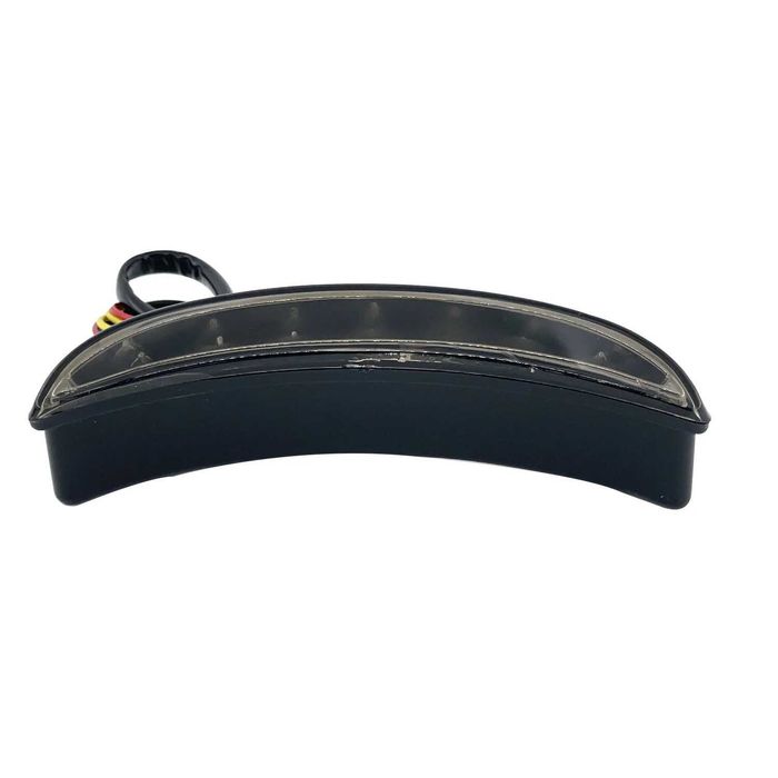 Farol Traseiro LED Guarda-Lama Harley Chopper - Luz Presença e Stop