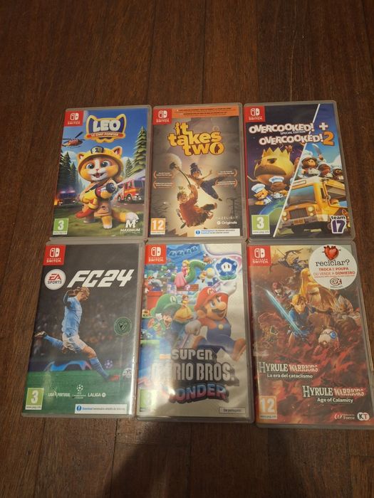 Jogos nintendo switch completos