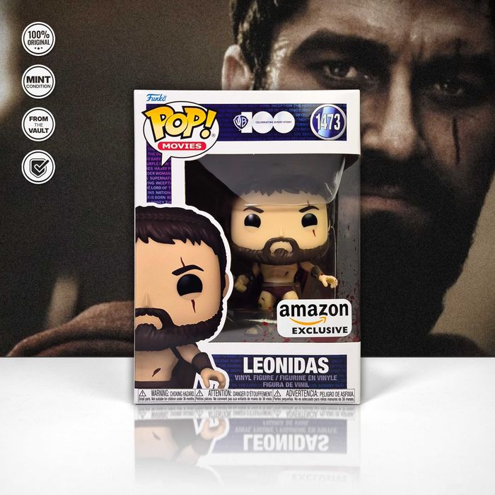 Funko POP! Leonidas 1473 Bloody + [протектор]