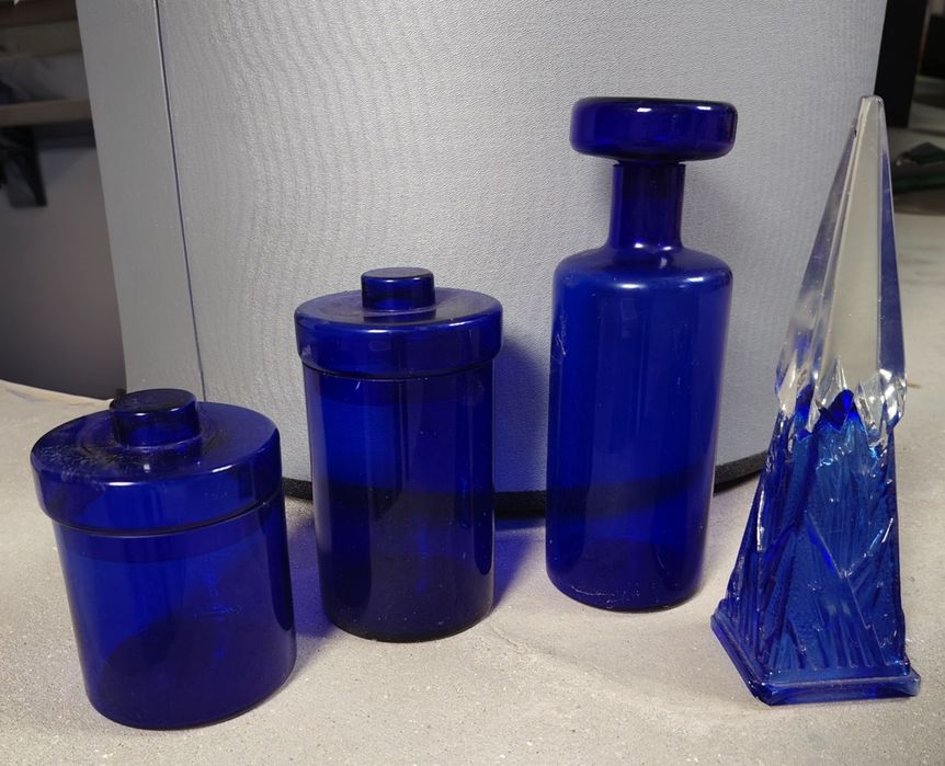 Conjunto vidros decorativos