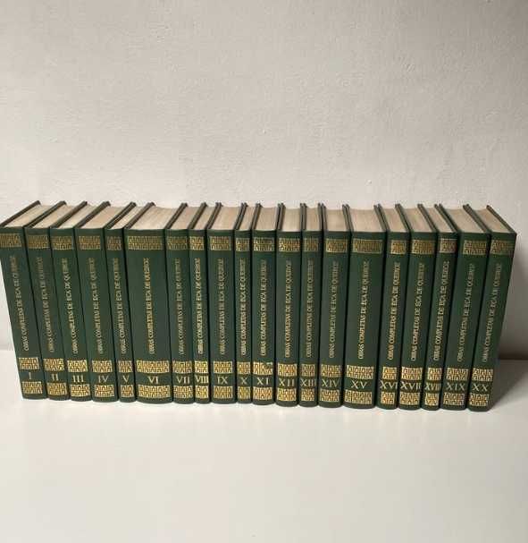 Conjunto de 20 livros Obras completas de Eça de Queiroz