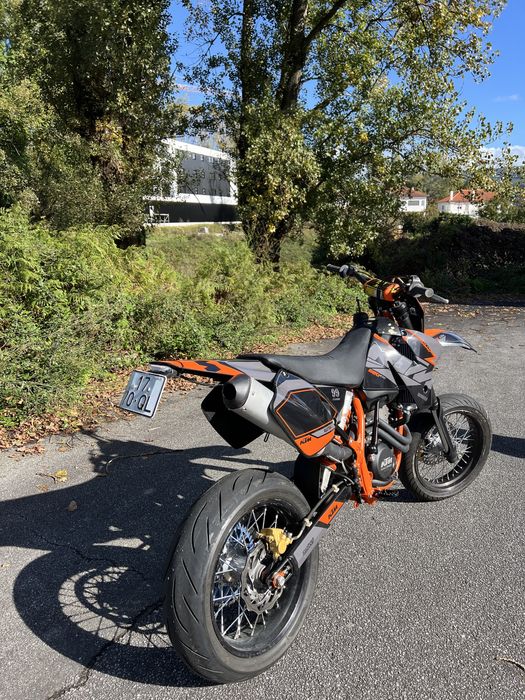 Ktm 520 exc supermotard A2