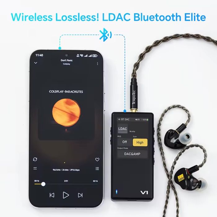 TempoTec v1 + SD картка на 128 gb