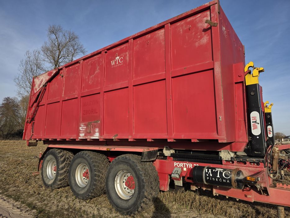 Przyczepa rolnicza WTC 20t Hakowa Hakowiec Wielton Fliegl Annaburger