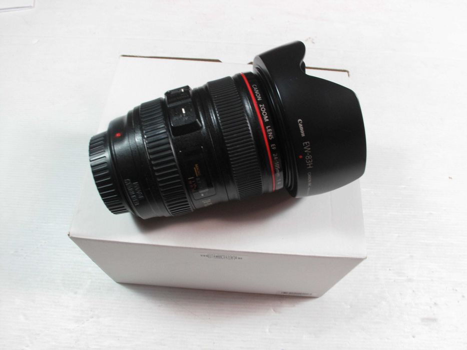 Canon 24-105 L IS tudo excelente condição na caixa como se pode ver nas fotos