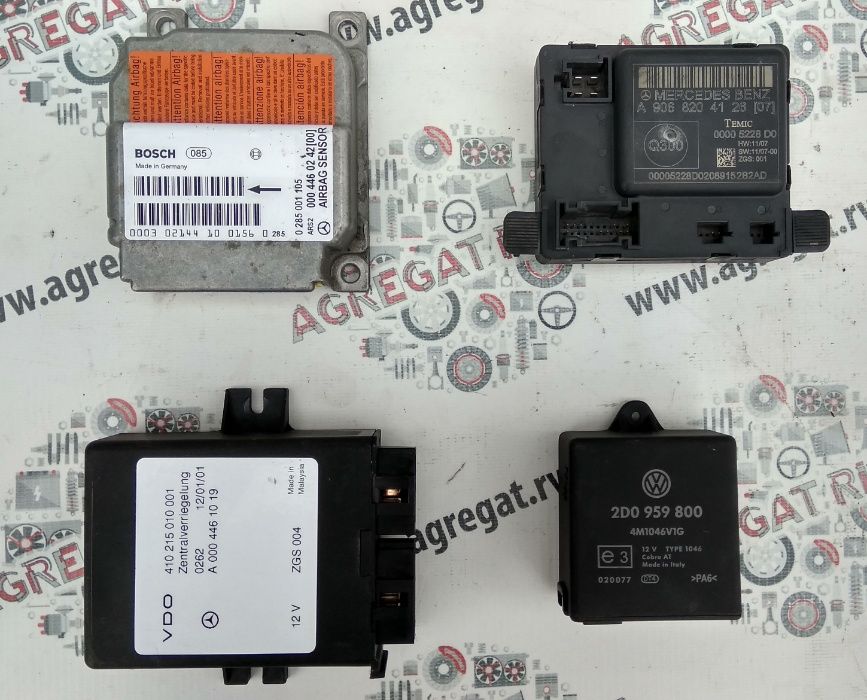 Блок предохранителей комфорта AirBag Реле свечей накала Sprinter LT