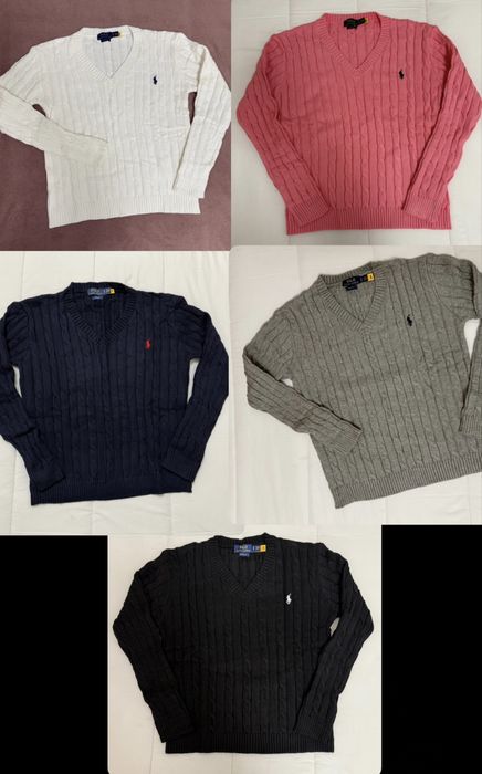 Camisola de malha ralph lauren (varias cores)