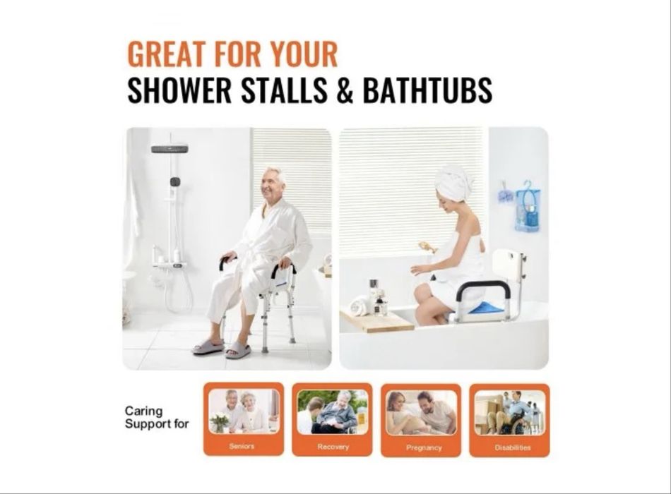 Cadeira de banho Vevor - 180KG