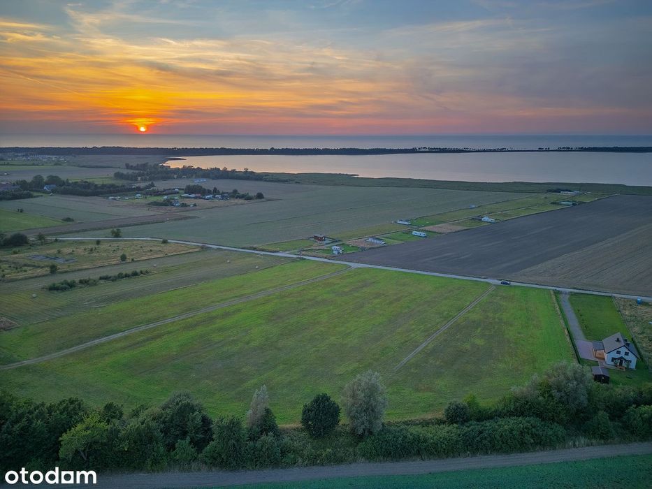 Działka z widokiem na morze i jezioro