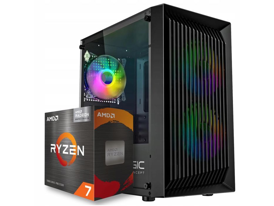 komputer gamingowy bsg venom v1 amd ryzen 7 32gb ddr4 ssd 1tb win11