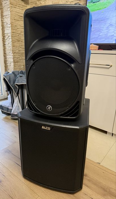 Zestaw 2.1 2xMackie SRM 450v3 1xAlto TS215S