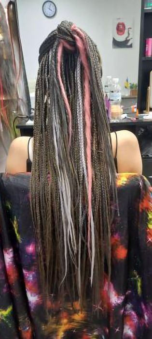 Афрокоси афрокосички комплект б/у