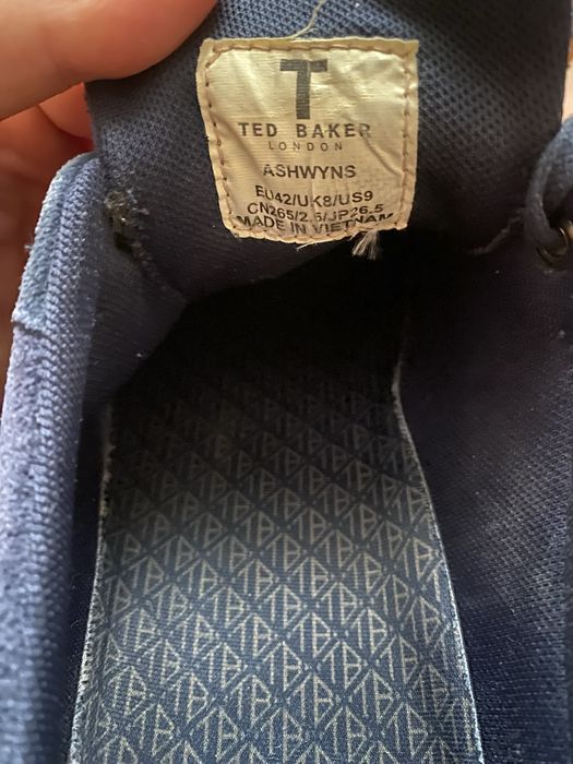 Сині чоловічі кеди Ted Baker