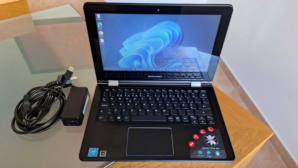 Lenovo Yoga 300-11 Touch- N3060 1.6GHz- 4GB Ram- SSD 240GB- Win11