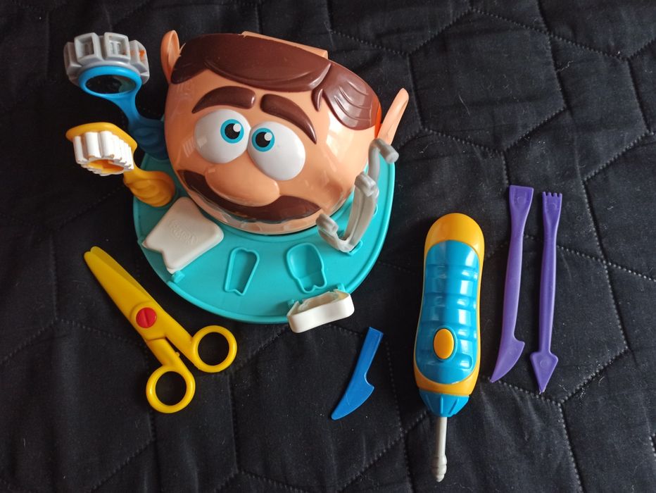 Zestaw dentysta play doh