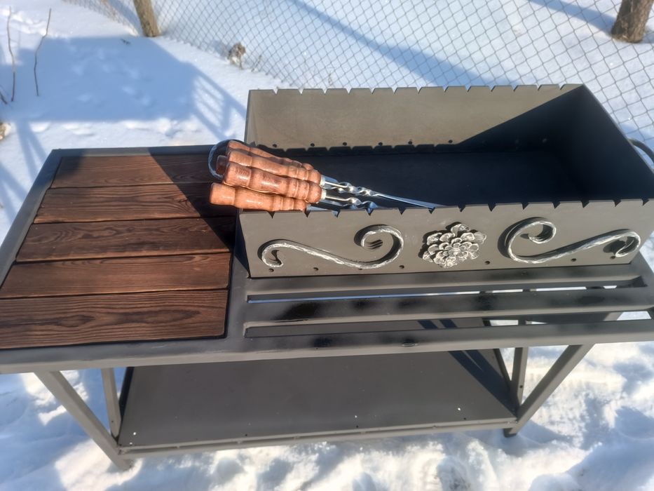 Мангал з шомпурами 5.5 мм відмінний
