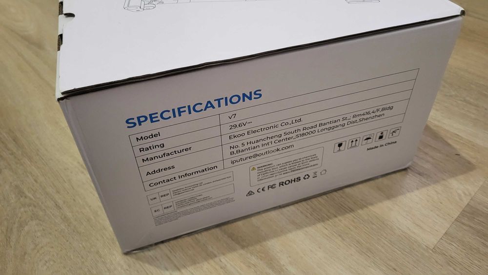 NOWY Odkurzacz Pionowy Laresar V7