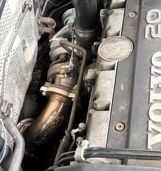 Downpipe 3 cale Volvo T5 V70 R AWD