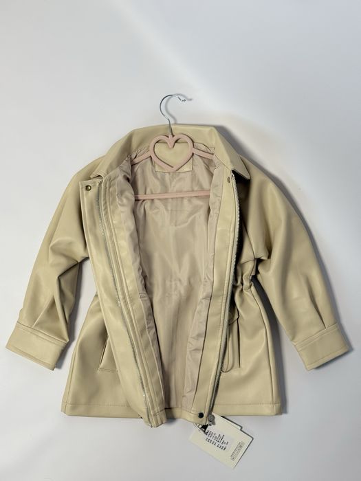 Тренч. Курточка. Подовжена курточка еко шкіра.