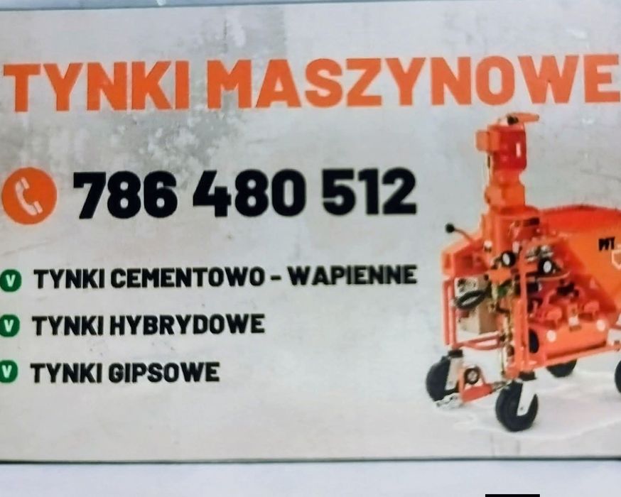 Tynki Maszynowe!!