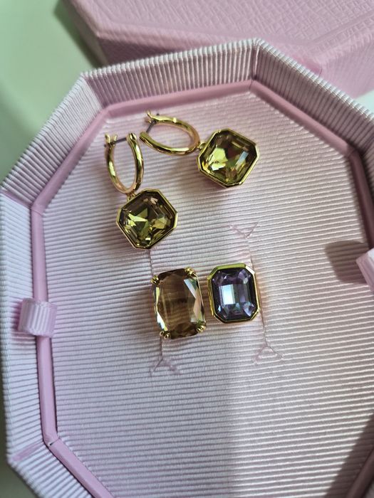 Сережки та каблучка Swarovski Millenia